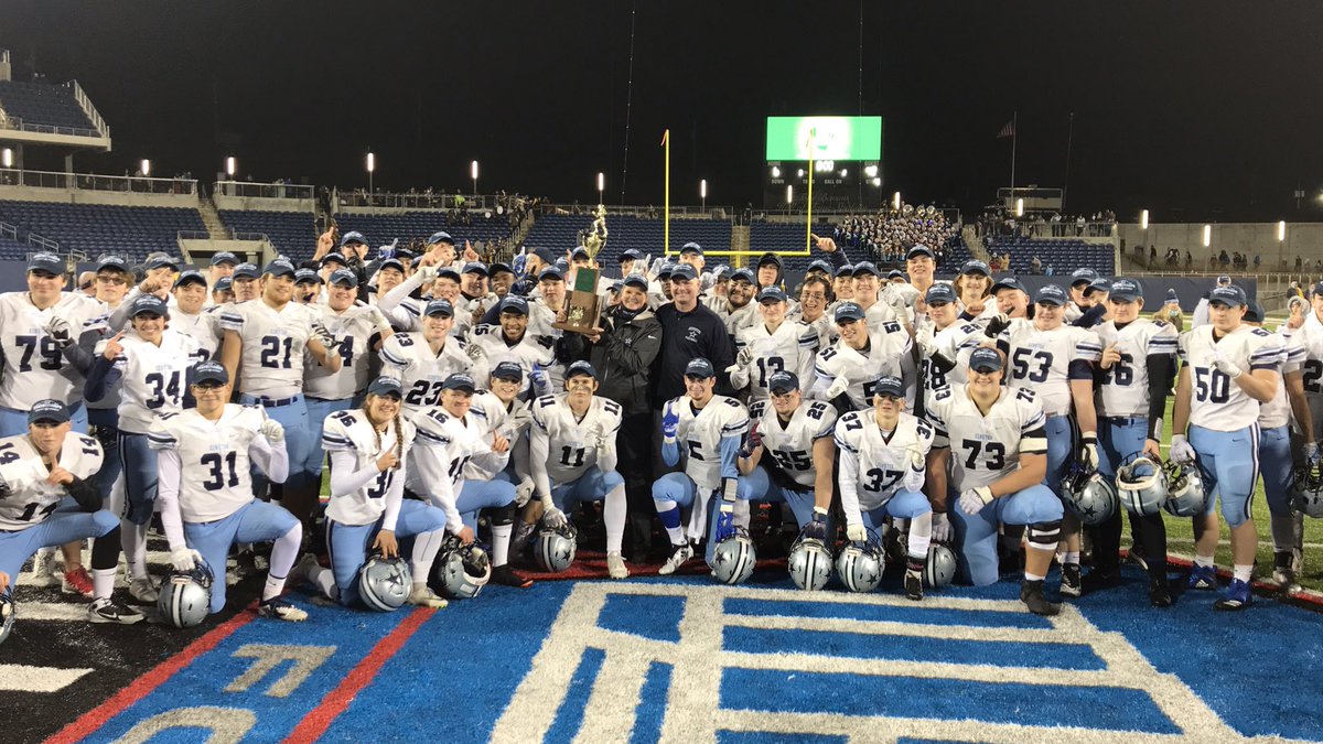 Kenston celebrates first ever state football championship