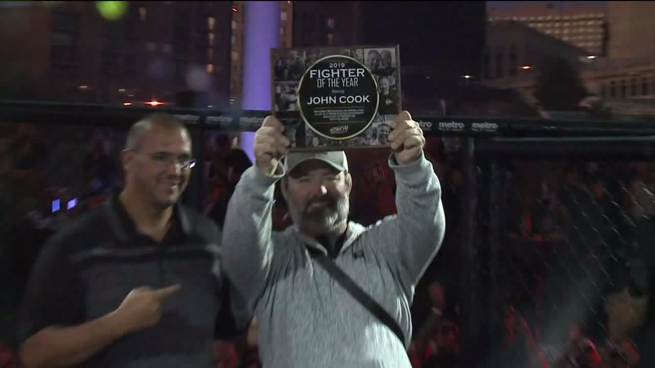 Tracy McCool’s husband, John, honored with ‘Fighter of the