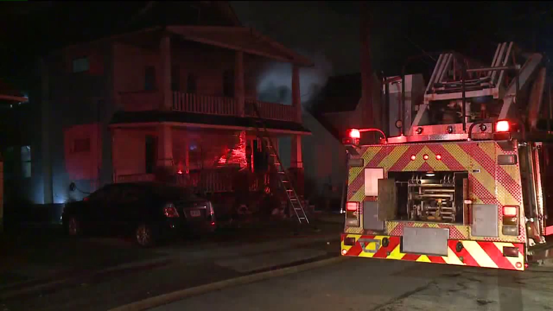 Child, woman hurt in Cleveland house fire