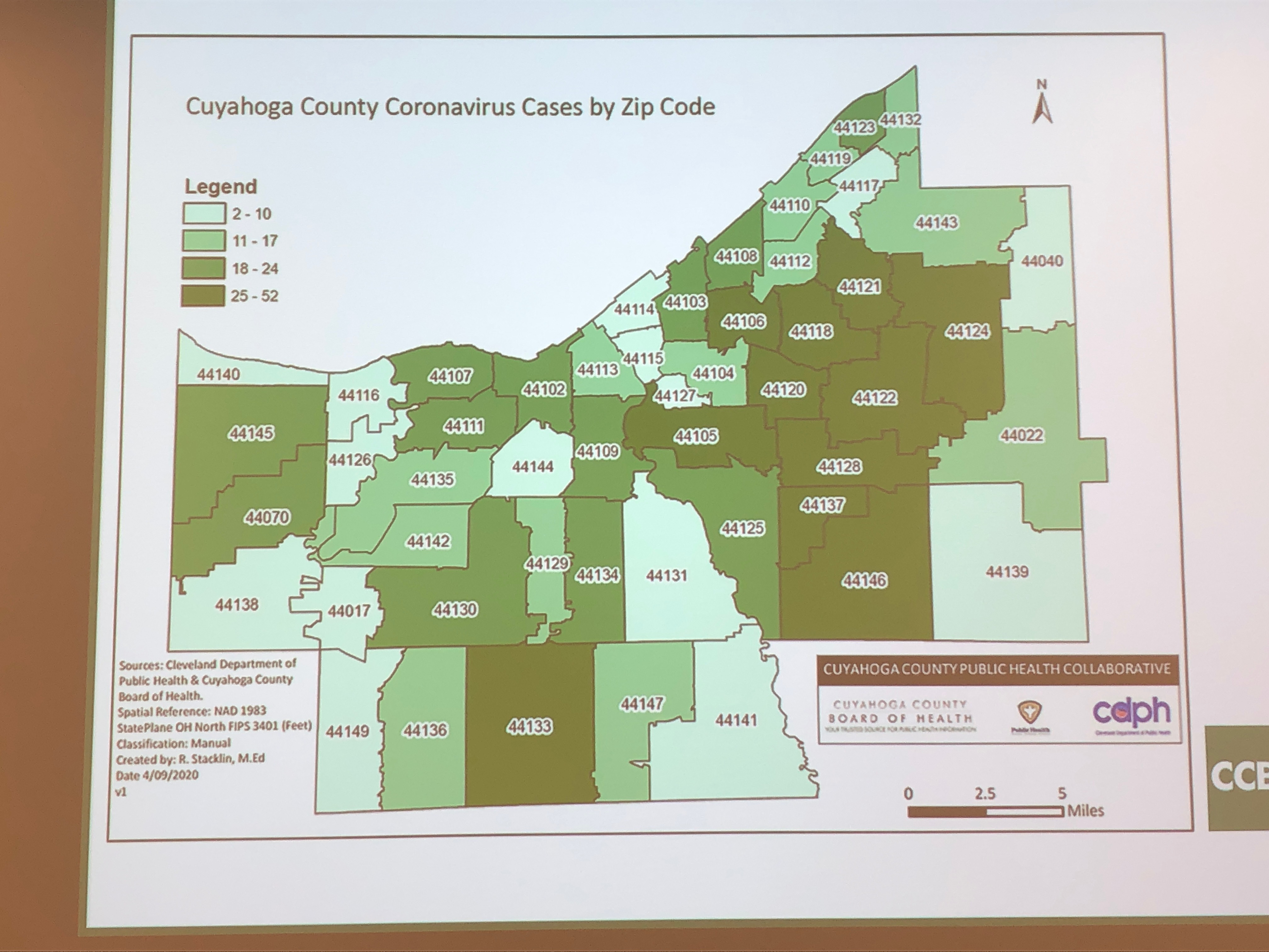 Cuyahoga County health leaders release new data on coronavirus cases by zip code