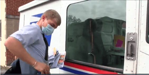 Ohio mail carrier delivers essential items like toilet paper, milk to