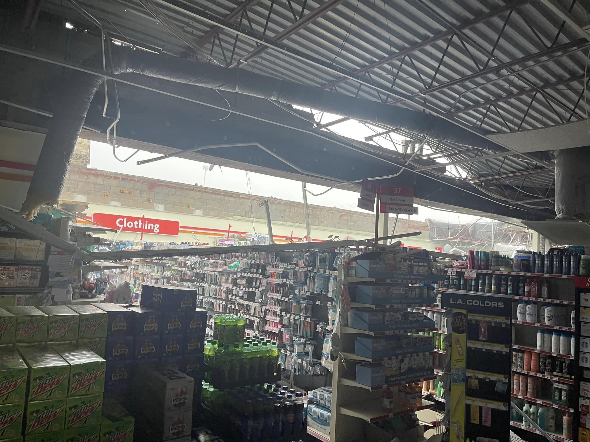 Video Bucyrus Family Dollar damaged by strong storms