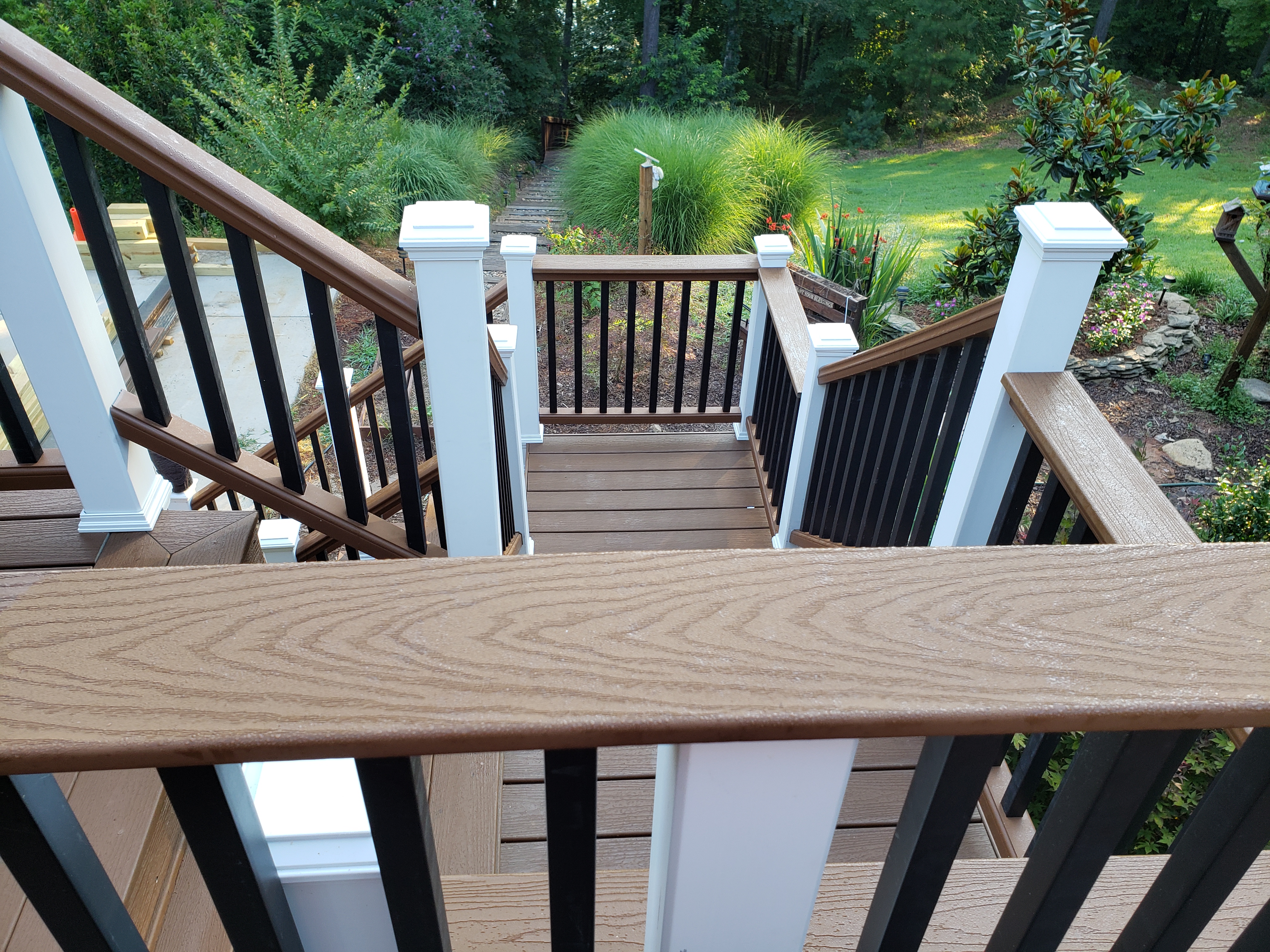 New Trex Deck in Paradise Harbour Fox built Construction