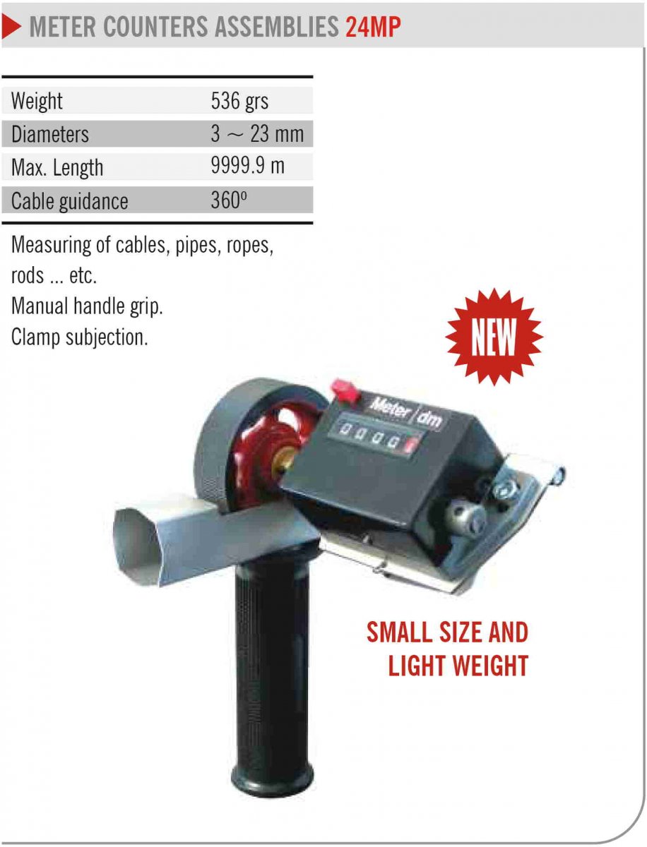 EMiT LENGTH METER COUNTERS ASSEMBLIES 24MP Fox Controls