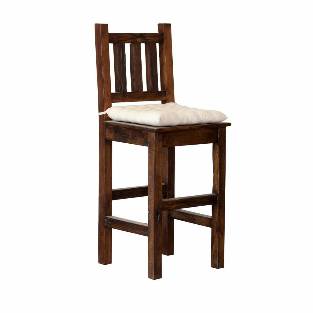 Buy Cabana Rustic Bar Stool (Set of 2) Online Made from Kiln Dried Pine