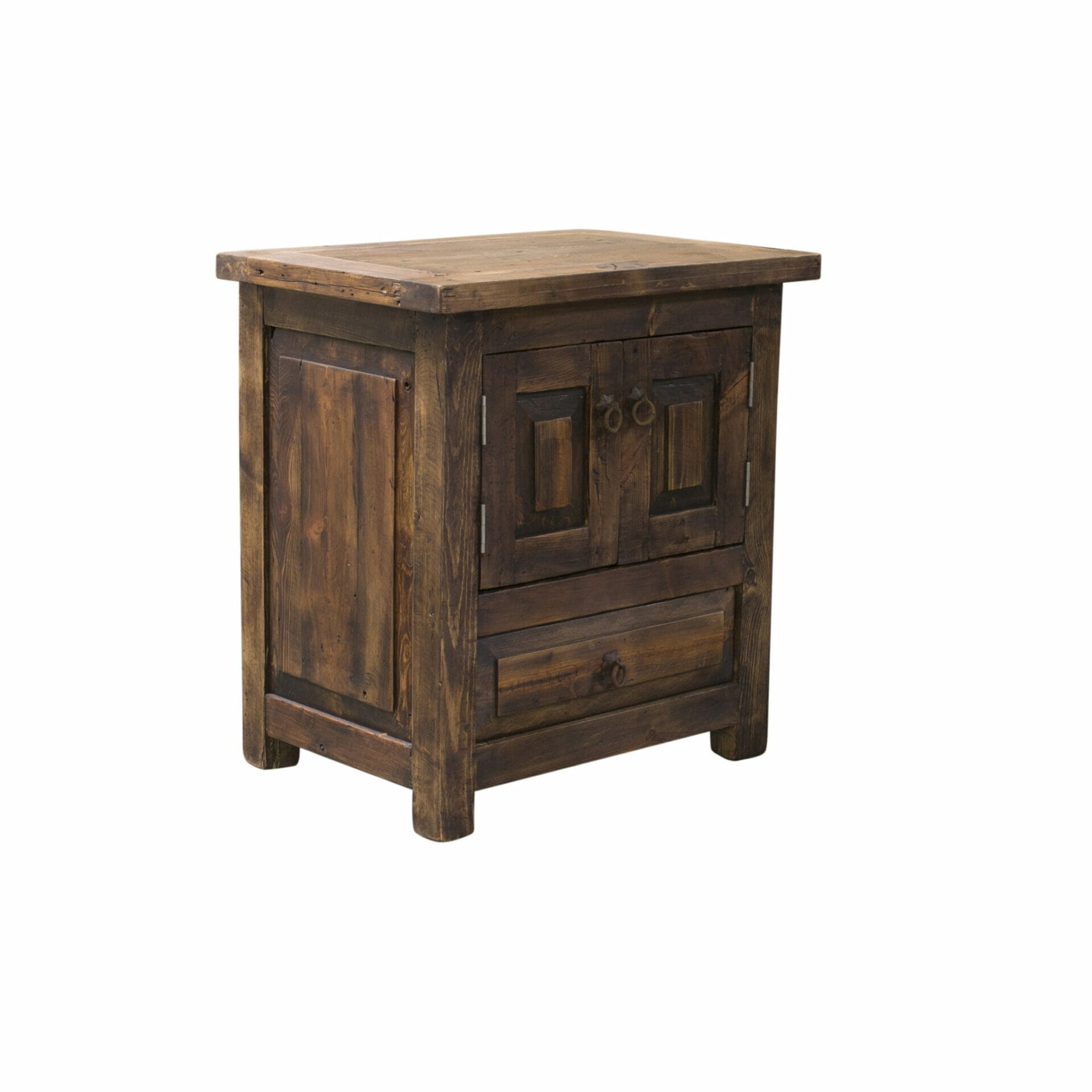 Hidden Storage Nightstand with Double Doors