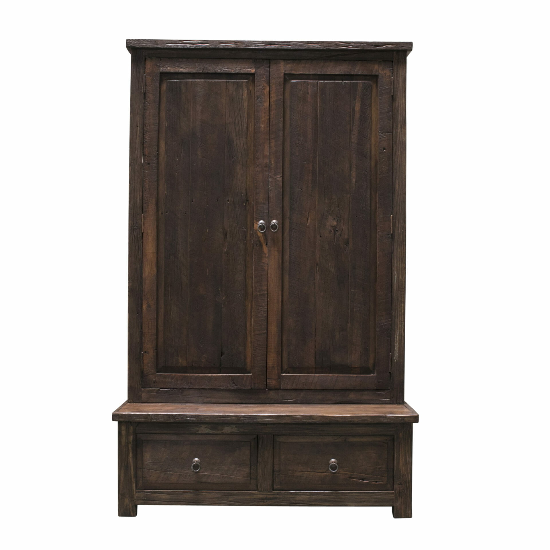 Ivory Adventure Reclaimed Wood Armoire