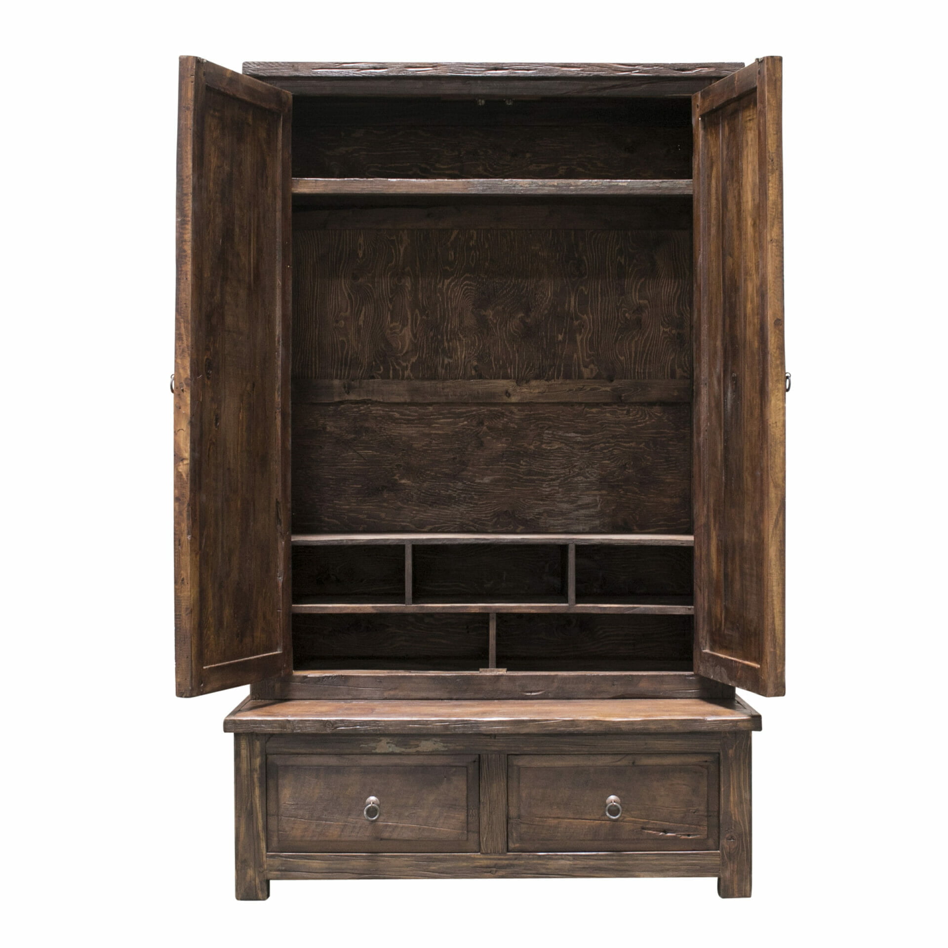 Ivory Adventure Reclaimed Wood Armoire