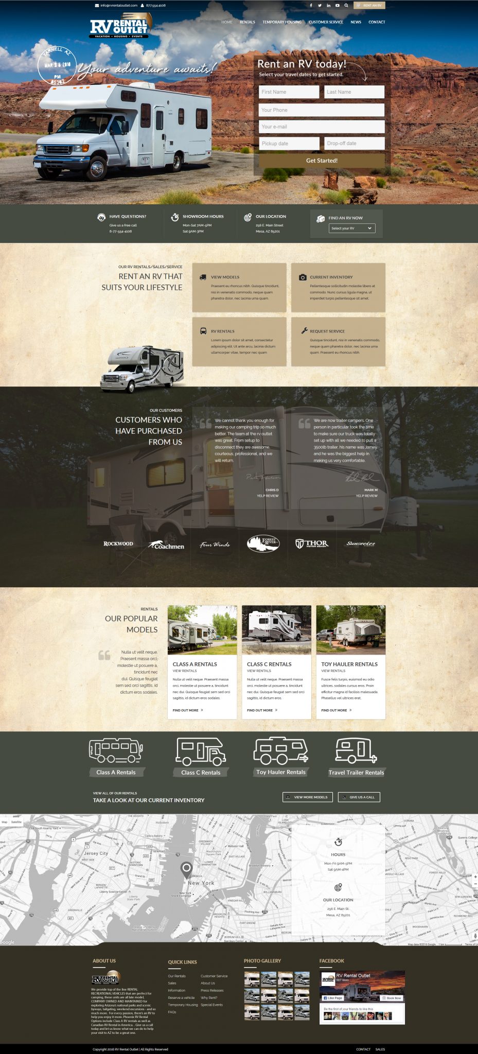 RV Rental Outlet Fox Designs Studio