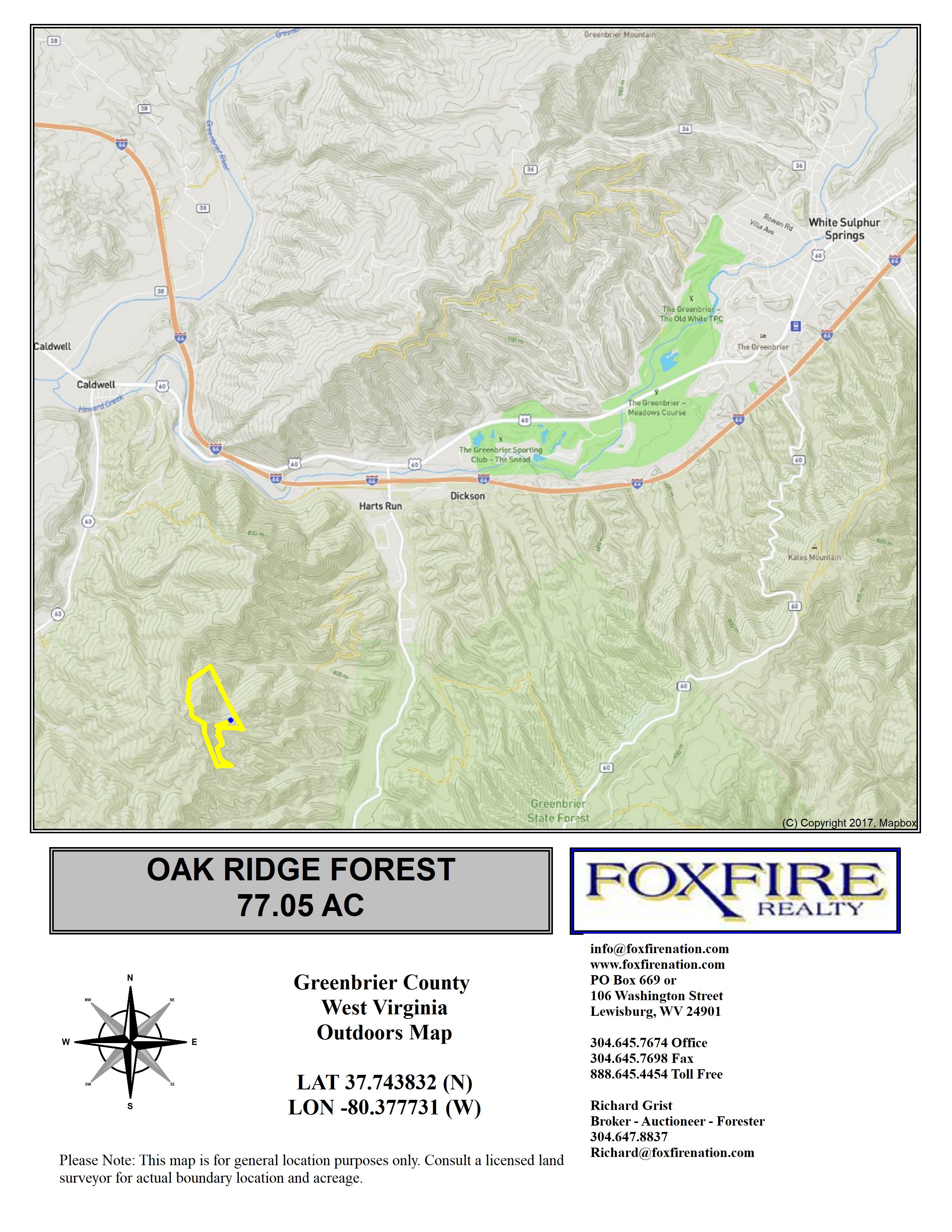OAK RIDGE FOREST Foxfire Realty