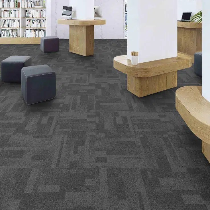 50x50cm quarter turn carpet tile with cheap price FOXFLOR