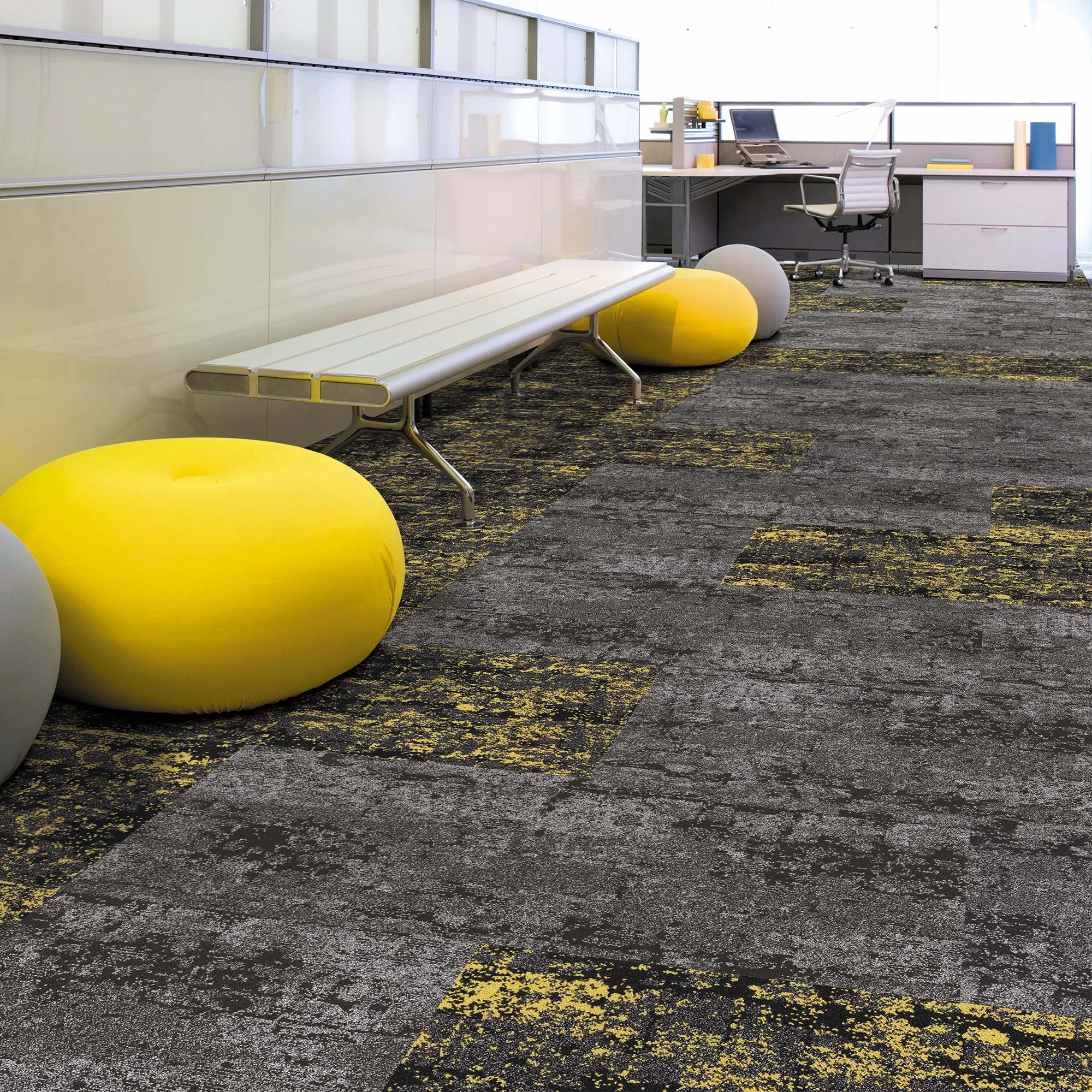 High Quality Cushion Backing Carpet Tiles Manufacturer FoxFlor