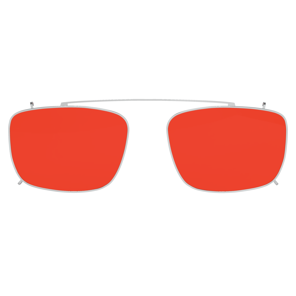 Harrison Red Filter Bedtime Clipons Foxman Frames