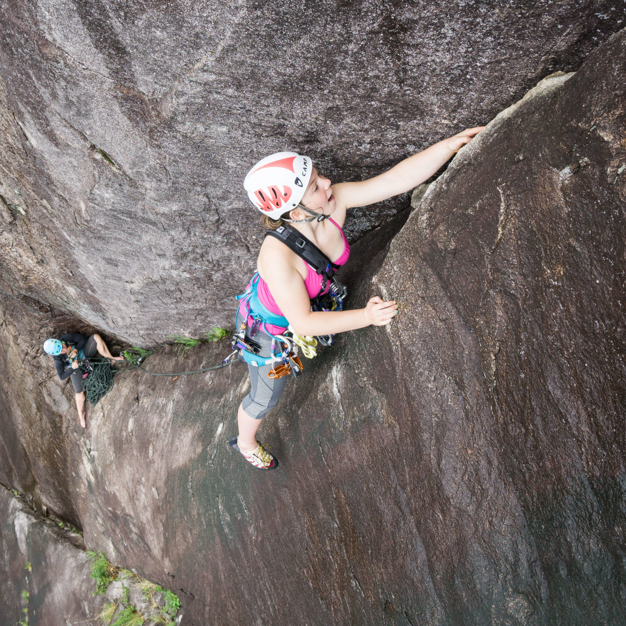 Rock Climbing 401 Multipitch Lead Climbing Fox Mountain Guides