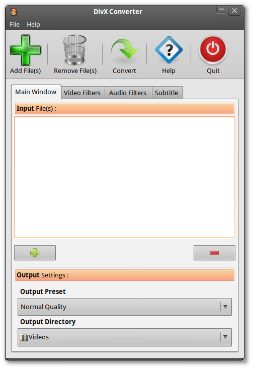 DivX Converter 2.0, Convierte vídeos en Linux