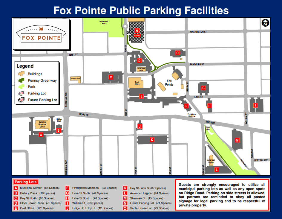 Fox Pointe Parking