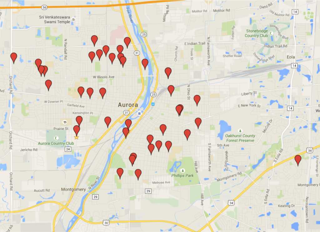 Map & Directions Fox Prairie Homes