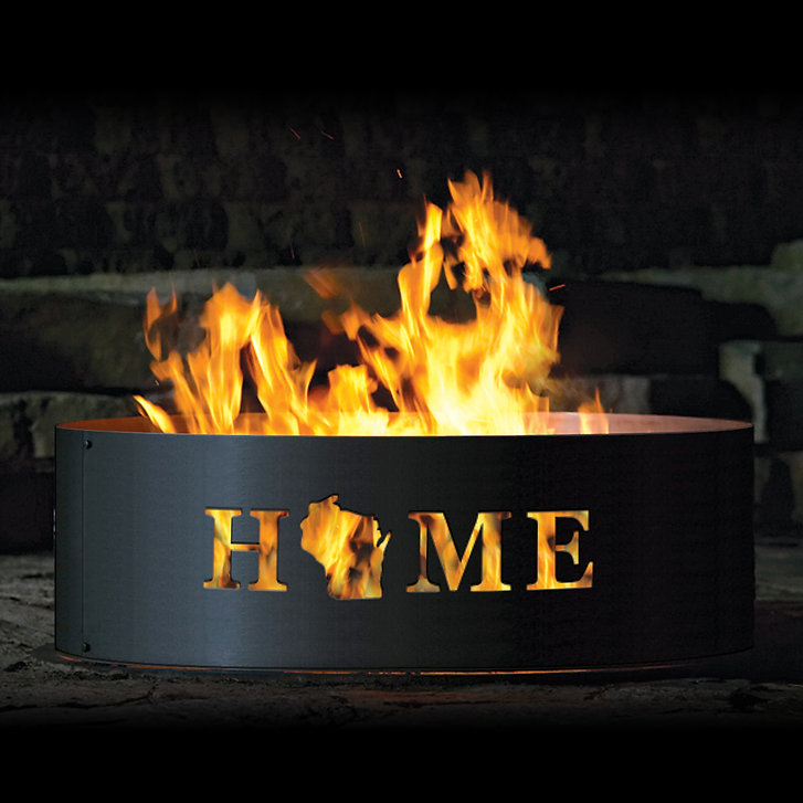 Home Metal Fire Ring Fox River Fire Rings