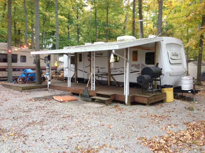 Camper and Lot 78 SOLD Fox Run Campground