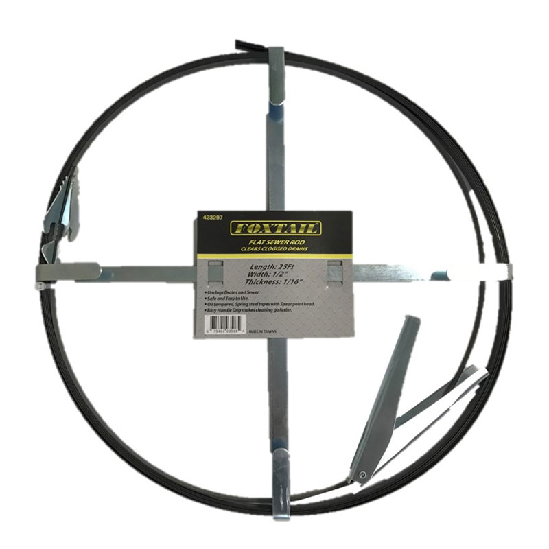 Flat Sewer Rod FOXTAIL®
