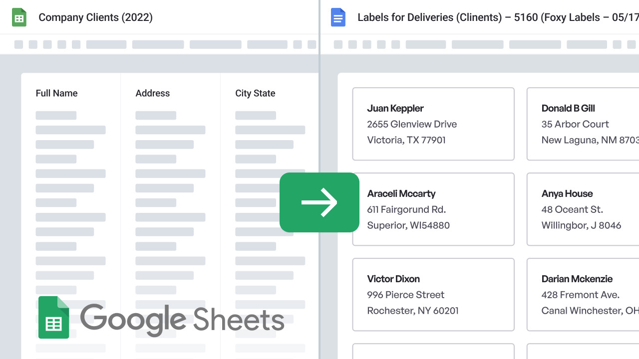 Foxy Labels Tutorials