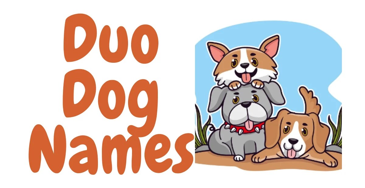 530+ Duo Dog Names Cool Stylish Unique Creative & Cute Ideas