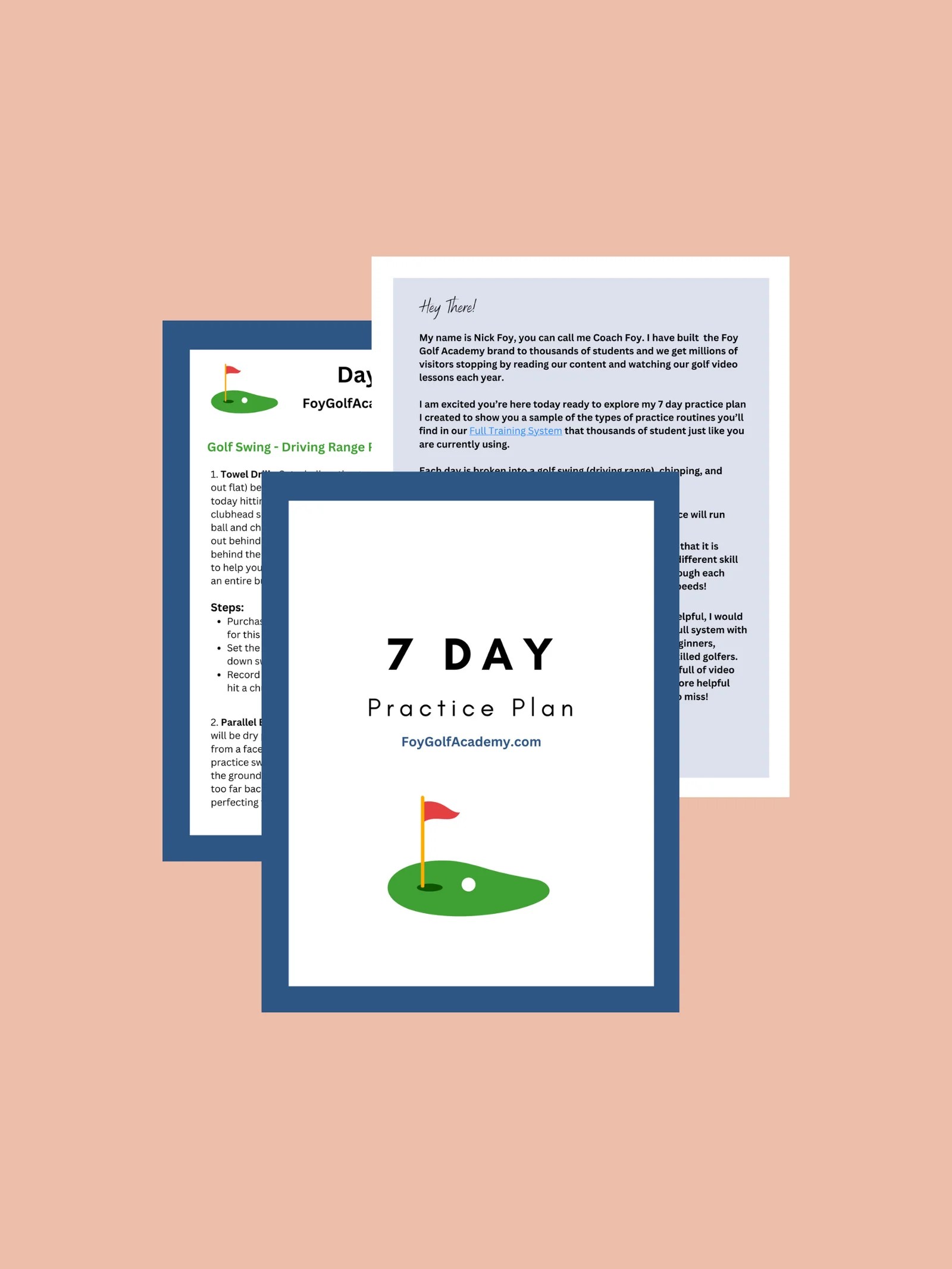 7 Day Practice Plan Foy Golf Academy