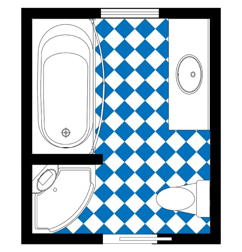 11 Best Bathroom Layout Design Ideas for 2024 Foyr