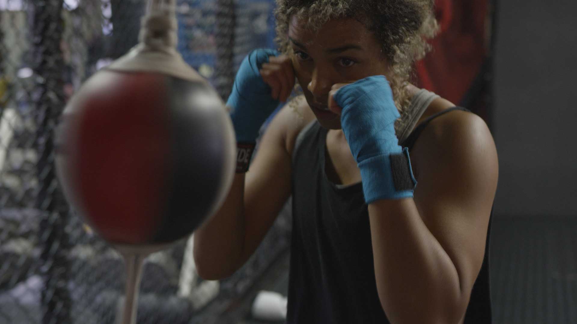 Female Boxer in Training FILMPAC