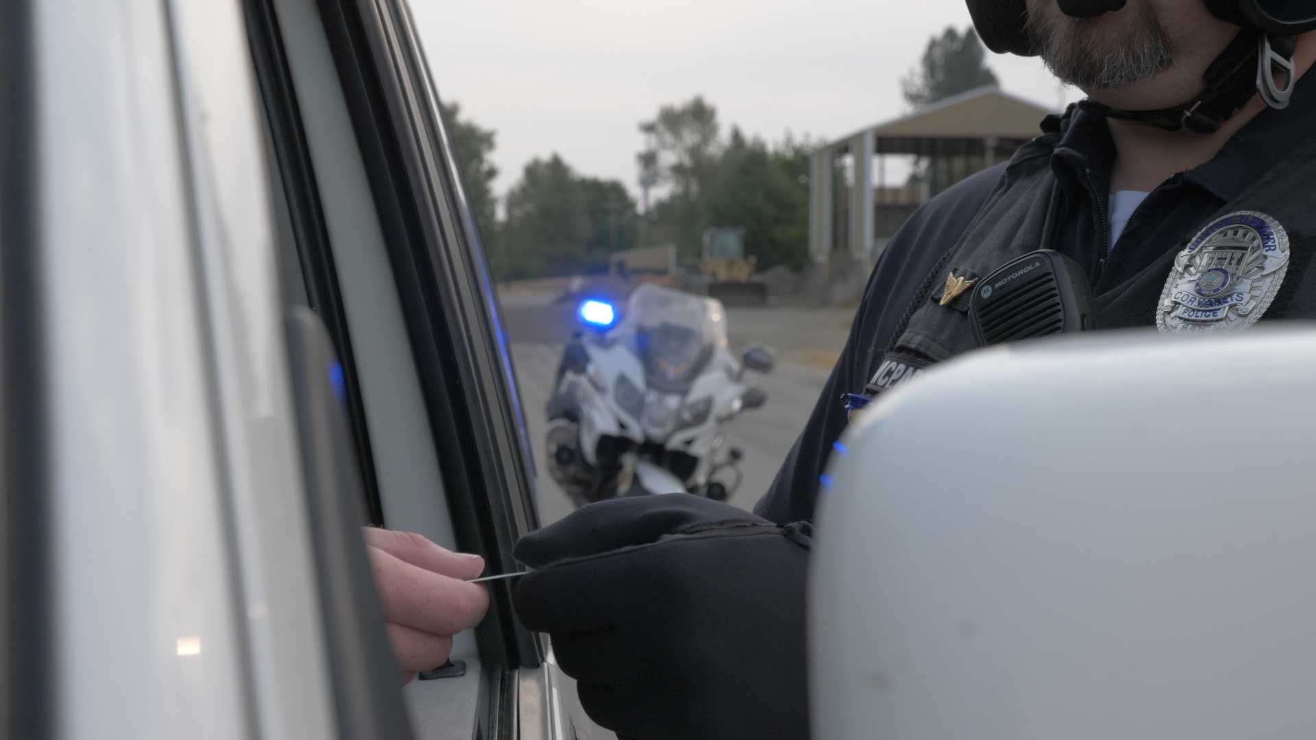 Driver Getting Pulled Over FILMPAC