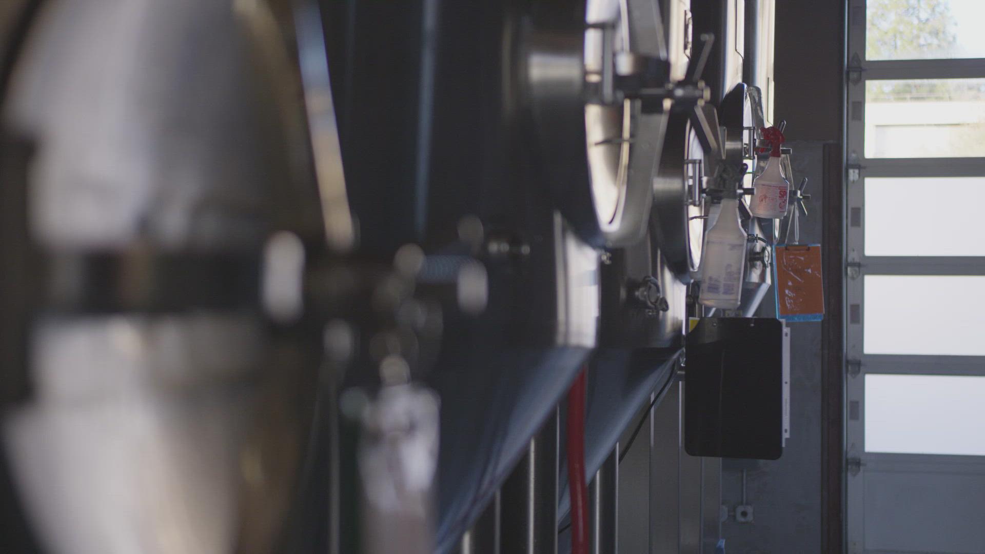 Brewer Sanitizing Beer Equipment FILMPAC