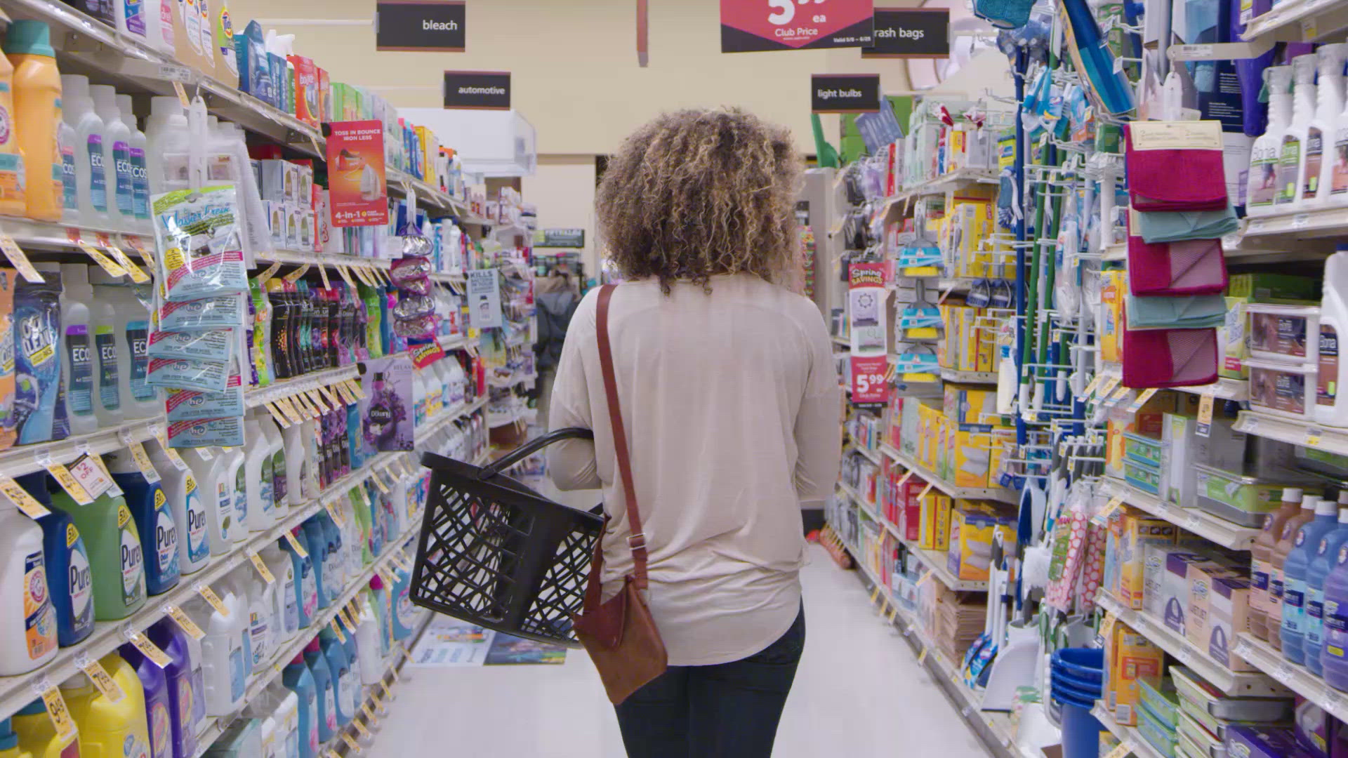 Walking Through the Grocery Store Aisles FILMPAC