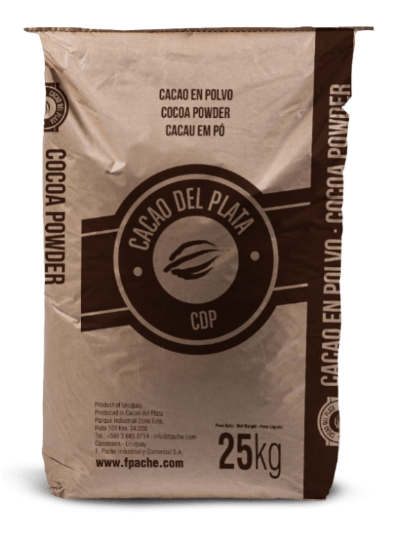 Cacao en polvo alcalino 100 puro "Ghana" 25kg F. Pache