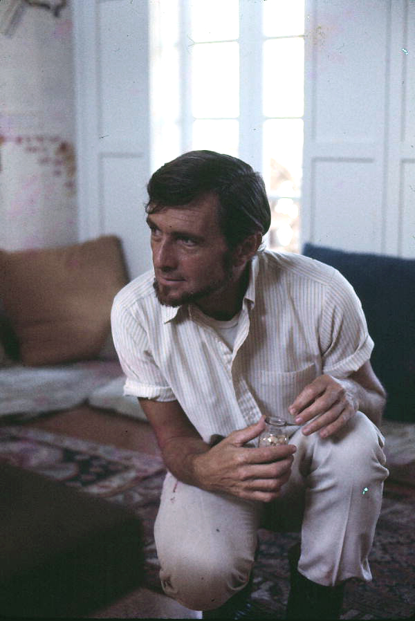 Florida Memory Portrait of author James Leo Herlihy at home on Bakers