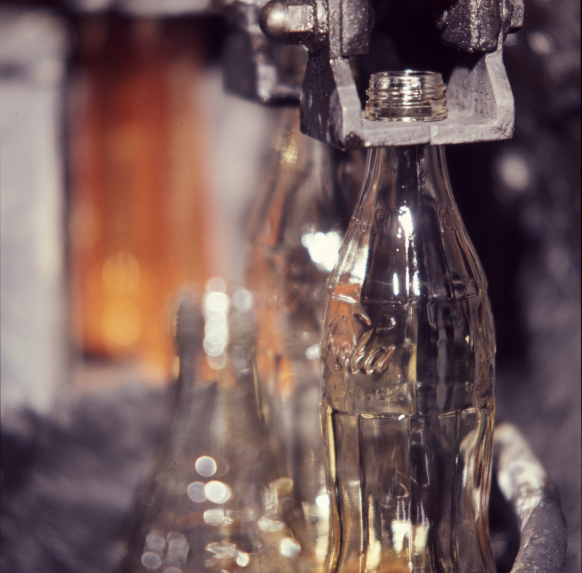Florida Memory Closeup view showing Coca Cola bottle