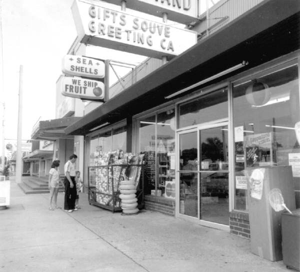 Florida Memory Panama City gift shops.