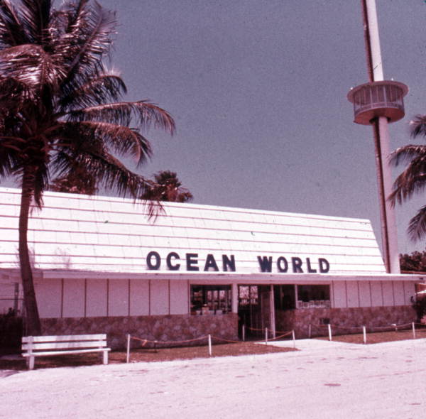 Florida Memory Entrance to the Ocean World attraction located at 1701