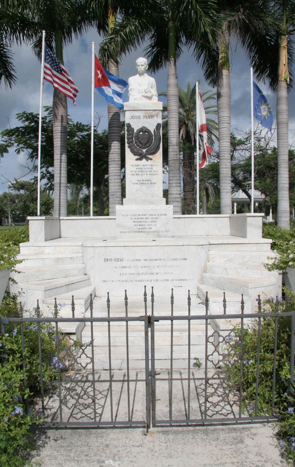 Florida Memory Memorial to Jose Marti in Bayview Park Key West