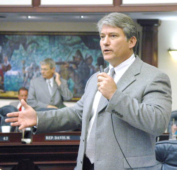 Florida Memory Rep. Dennis Ross, RLakeland, makes a point as a