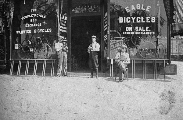 Florida Memory Bicycle store Jacksonville, Florida.