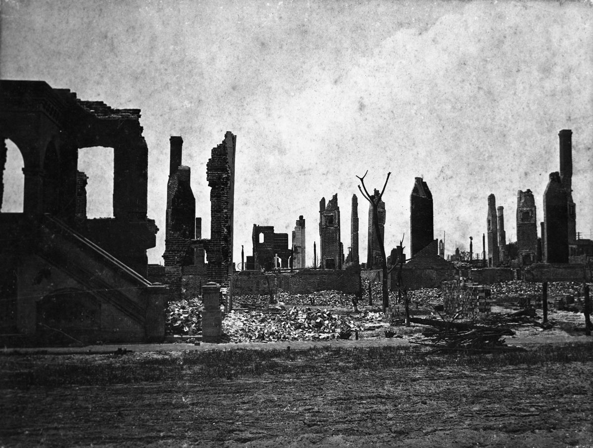Florida Memory Church Street after the Fire of 1901 Jacksonville, Florida.