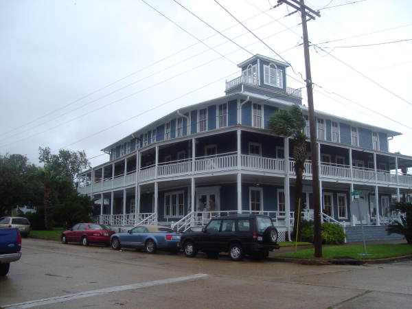 Florida Memory Gibson Hotel during Hurricane Dennis Apalachicola