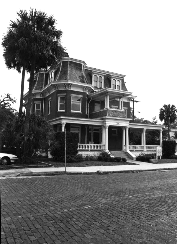 Florida Memory View of the historic Hutchinson House at 304 Plant