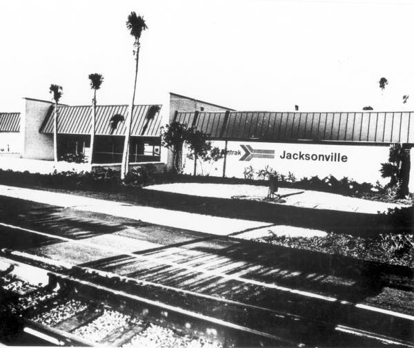 Florida Memory Railroad depot Jacksonville, Florida.