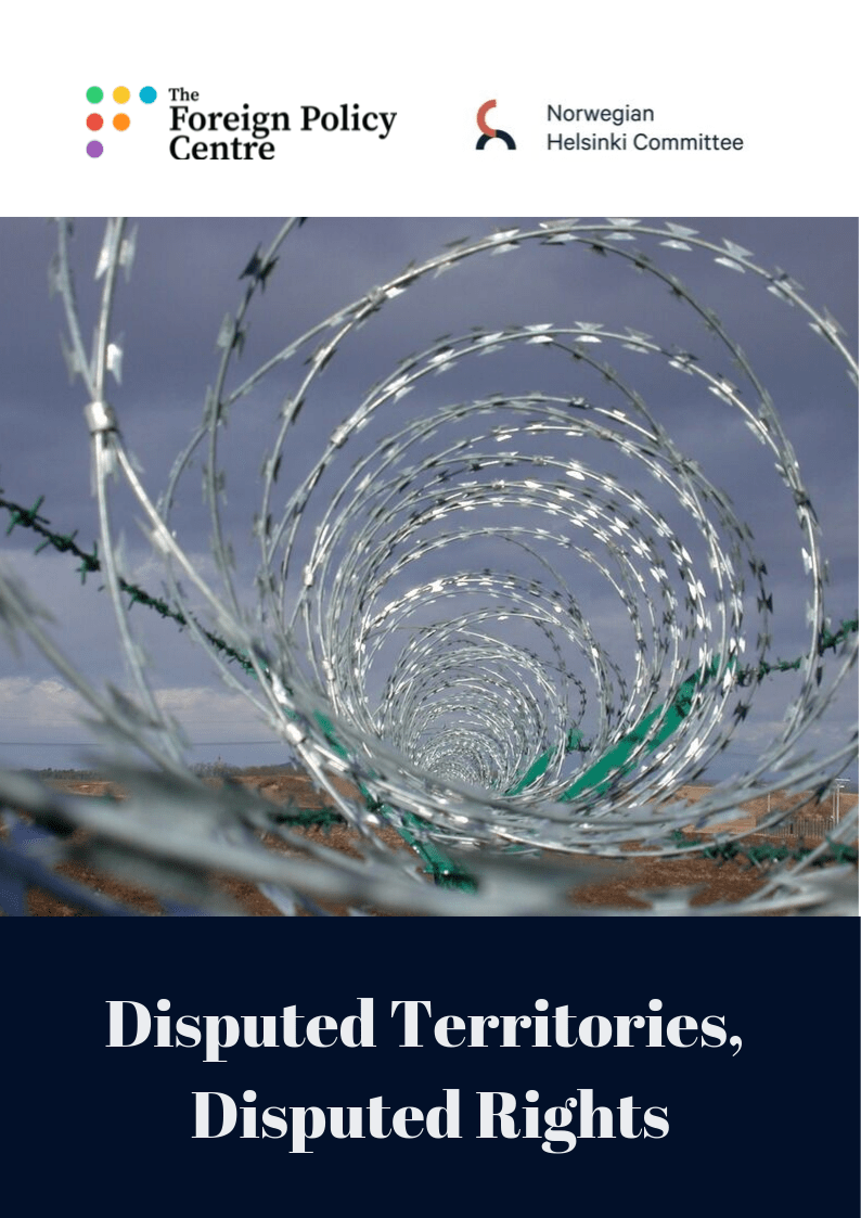 Disputed Territories, Disputed Rights How to address human rights