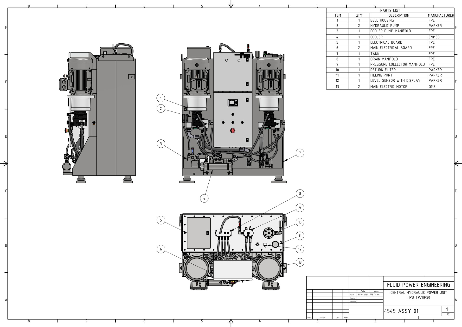 Hydraulic Power Unit From 10 to 1000 kW - Fluid Power Engineering