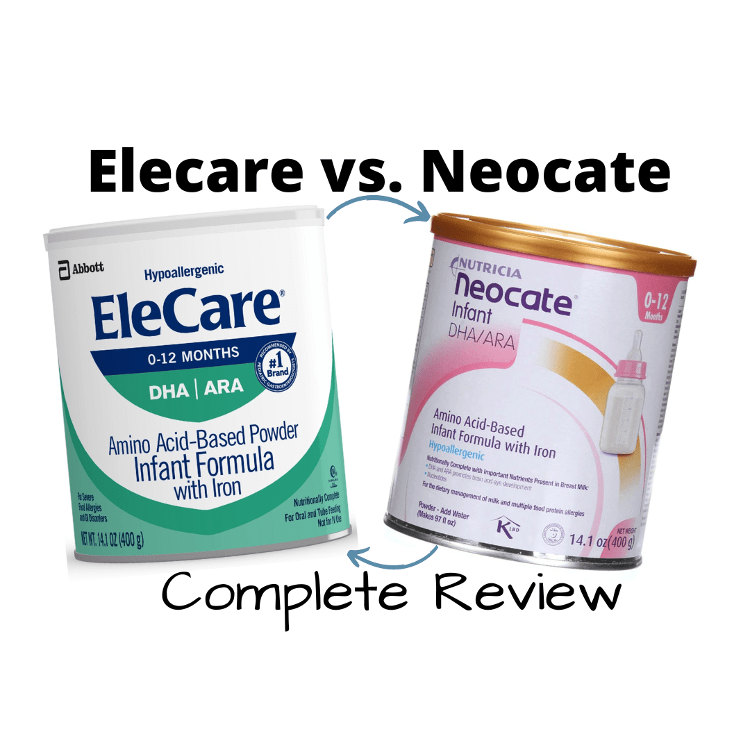 Elecare Vs. Neocate Elemental Formula InDepth Comparison FPIES Roadmap