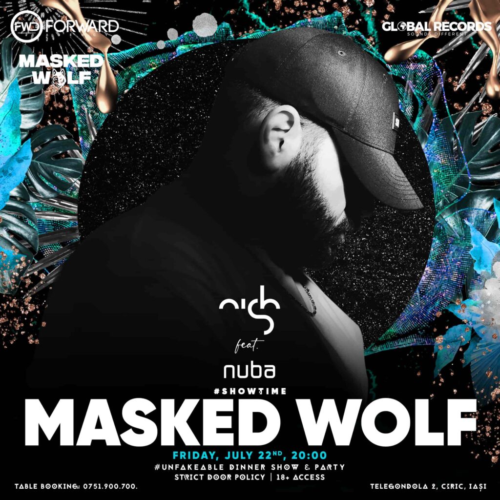 Masked Wolf, cel mai iubit artist internațional de hiphop al