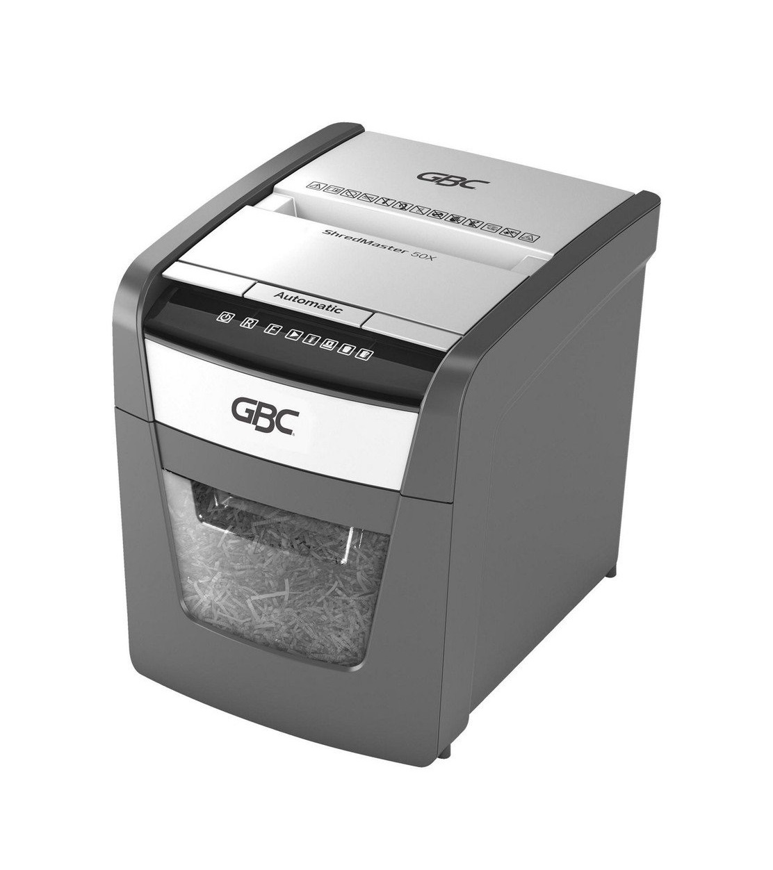 GBC Autofeed+ 50X Cross Cut Paper Shredder FP Media