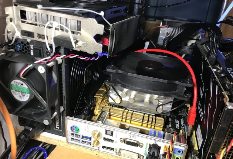 ライザーカードを試す（N.ORANIE PCIE Express PCIE 1X to 16X ライザーカード